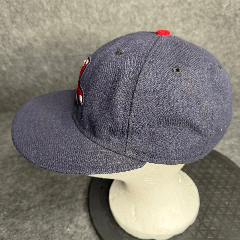New Era 59FIFTY Boston Red Sox Hat MLB Authentic On-Field Navy Blue Fitted 7 1/4